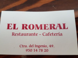 El Romeral outside