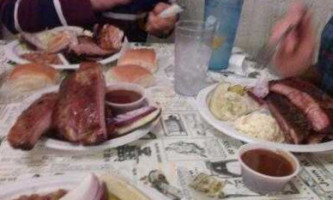 Zack's Bbq food