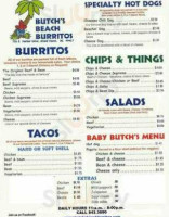 Butch's  Beach Burritos inside