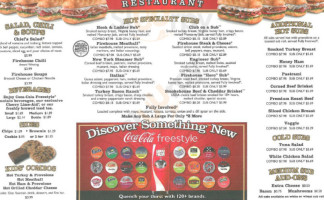 Firehouse Subs Alvin Crossing menu