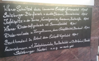 Nußbaumerin menu