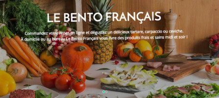 Le Bento Français food