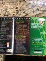 Lucky Bamboo menu