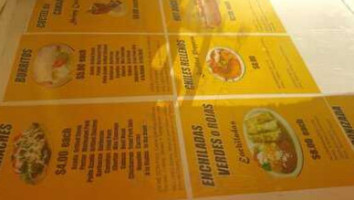 Crazy Taco menu