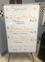 Chris's Corner menu