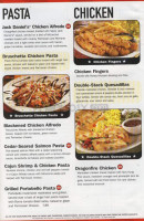 Tgi Friday's menu