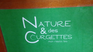 Nature et des courgettes outside