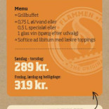 Flammen Menu