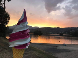 Auberge de la Plage Lac Chambon Murol food