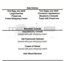 Original Pancake House menu