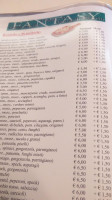 Fantasy Bruschetteria Pizzeria menu