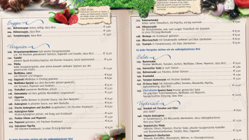 Parthenon menu