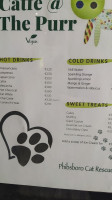 The Purr menu