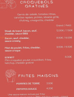 Croquebol menu