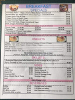 Friendship Acres Grill menu