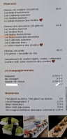 Le Local à Sushis menu