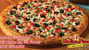 Mr. Jim's Pizza food