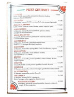 La Pizzoteca menu