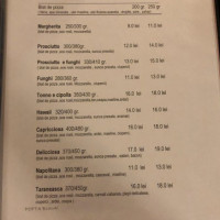 La rosa menu