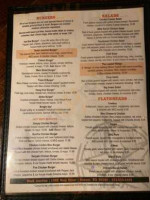 Stuck Junction Saloon menu