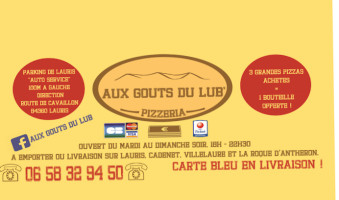 Aux Gouts Du Lub' food