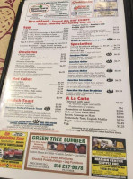 Country Junction menu