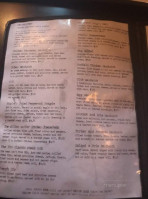 Knickerbocker Tavern menu