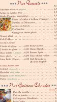 L'auberge Du Maroc menu