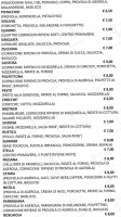 Pizzeria Tipozero menu