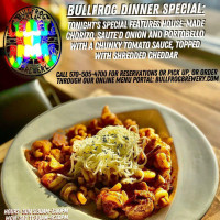 Bullfrog Brewery food