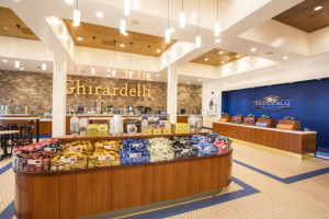 Ghirardelli Ice Cream Chocolate Shop food