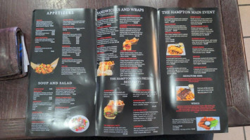 Hampton And Grill menu