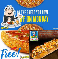 Greco Pizza food