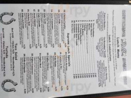 La Herradura Mexican menu