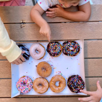 Duck Donuts food