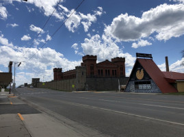 Old Montana Prison Auto Museum Complex outside