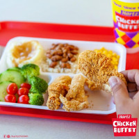 Hartz Chicken Buffet food