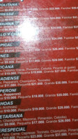 Auto Pizza Pizza Artezanale menu