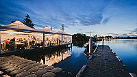 Tea Gardens Boatshed outside