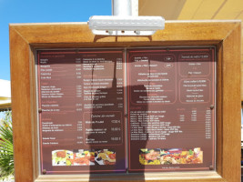 L'hacienda menu