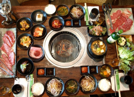 Korean Charcoal BBQ Restaurant Hwang.Ga food