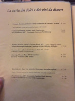 Osteria Del Sole menu