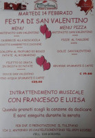 Il Tulipano menu