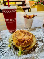 Five Guys Burgers Fries food