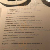 The Lambs Club menu