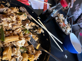 Huhot Mongolian Grill food