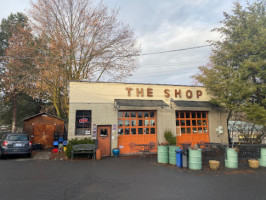 The Shop outside