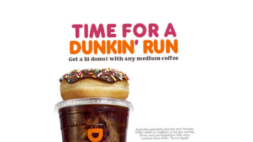 Dunkin' food