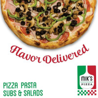 Mik's Pizza food