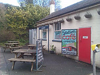 Axminster Station Cafe inside